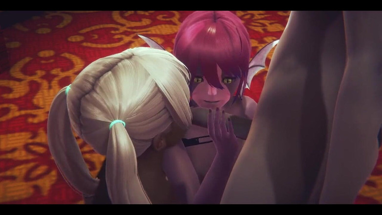 HentaiTubes: Furry Hentai - Králičí dívka a dívka mají sex se dvěma...