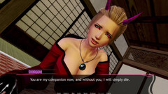 3D Cartoon Porn: Murmur 2 - богиня D. робить мастурбацію Адаму, поки він не закінчить