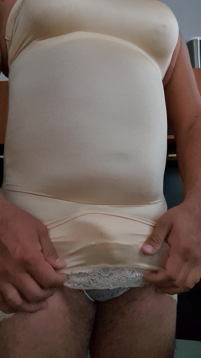 Sexy shinny clothes: Tías nylon