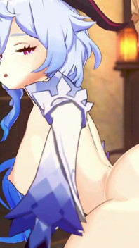 Genshin Impact - Scène de sexe passionnée avec Ganyu et Aether - Animation hentai en 3D