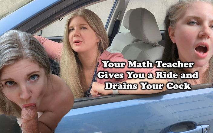 Housewife Ginger: Profesoara ta de matematică îți oferă o călărire și îți scurge pula