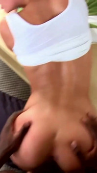 Sexy Tourist Pounds Big Black Cock Wildly