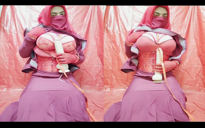 HijabRubberSexDoll: Elisyahijabdoll Part 8 Masturbate Dick Hard Dick Cum Shot