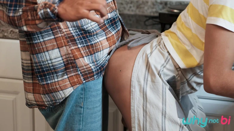 WhyNotBi: Men-thanks4giving Me Anal - Drake Von, Foxy Alex, Cherry Kiss