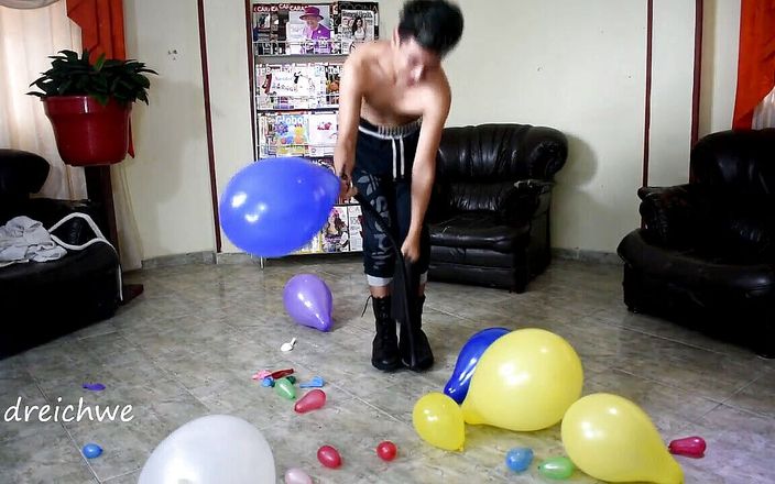 Dreichwe: Drcení balónků