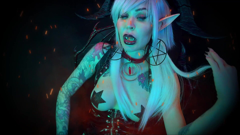 Baal Eldritch: Pekelný záchodový trénink s demoness baal - cudnost, kaviar edition
