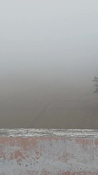 Indian Daddy Takes off His Clothes in Freezing Winter Fog
