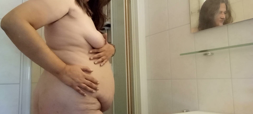 SchwarzeGraefin: BBW Gordura da Barriga Chuveiro Alemão Maduro