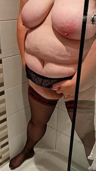 Fucking, Pissing and See-Through T-shirt in the shower. Big Tits Mature BBW Milf Pussy Various Compilation