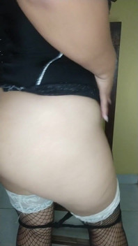 Horny Girlfriend Sticks Anal Plug in Her Ass for Her Lover