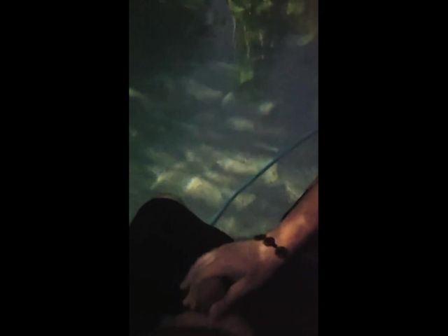 Giving the Pool Guy a Handjob for Payment (Bella boo)