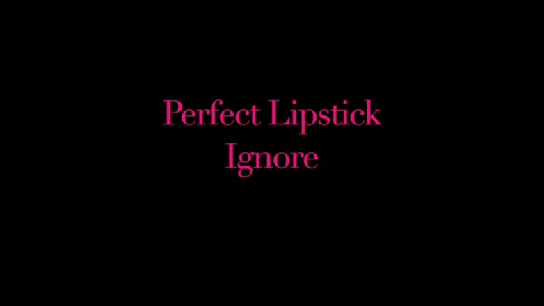 Rosie Reed: Perfect Lipstick Ignore- Goddess Rosie Reed Ignores You While Putting...