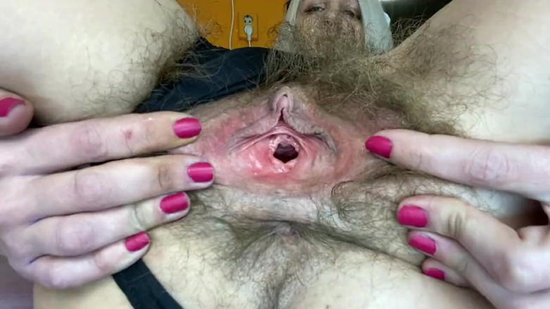 Cuteblonde666: Homemade pussy gaping compilation hairy bush