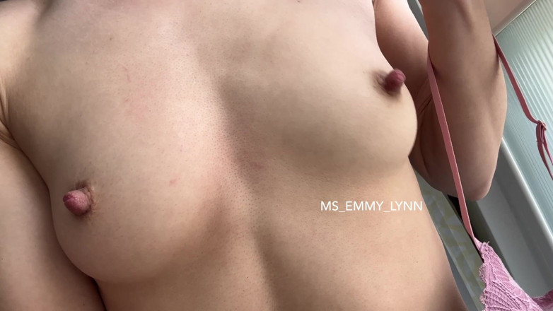 Ms_Emmy_Lynn: Removing My Favorite Bra for You: Small Tits Perky Nips