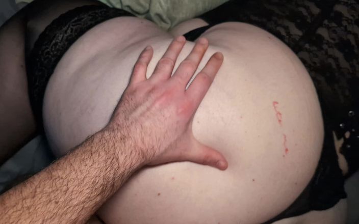 EvStPorno: POV curvy big ass anal bielizna Sexy czarny gorset