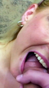 Horny blonde German MILF gets fucked by a big cock