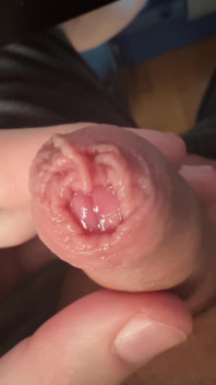 Play with My Little Cock and the Long Foreskin (slow Motion)