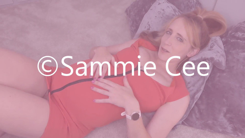 Pregnant Sammie Cee: 为你充气更大肚子扩张