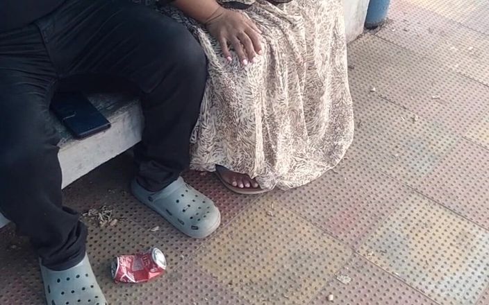 Tamil lesbian: Atrás da sessão na Estrada Nacional