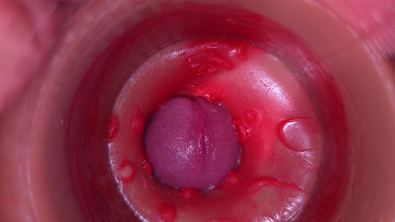 Creme sperm: Camera nella vagina, Cervix pov, creampie 4K