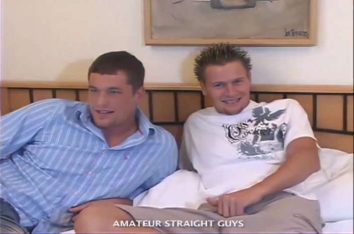 Jay's Amateur Straight Guys: Axe y Marcus primera cogida - disparo mi carga en un...