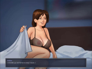 Cartoon Play: Summertime saga teil 167 - fick freundin stiefmutter, während sie sich entspannt