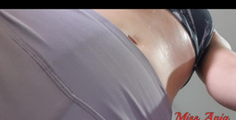 MissAnja_FH: Před tím, než jsem mohl začít svou rutinu cvičení, jsem...