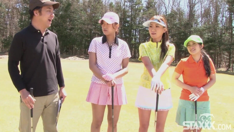 Staxxx: Asian golfers naked and sexy