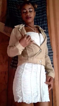 Black Teen Babe Stip for You