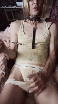 Sissy Using Sounding Rods