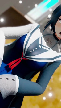 Otdmtmk vtuber час стоп хентай mmd 3d синє волосся, версія smix
