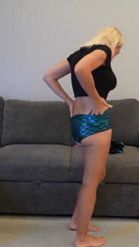 Shorts de bunda experimenta - MILF Stella
