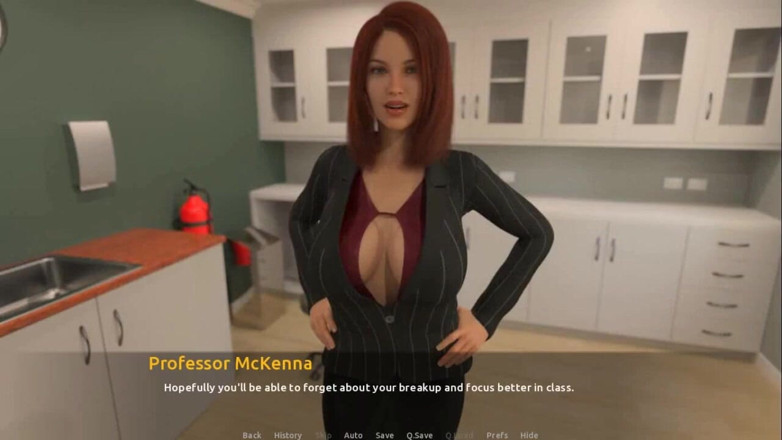 Dirty GamesXxX: La visita: profesora follando estudiante universitaria, corrida facial masiva ep.45,46
