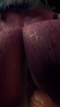 Night Elf - vaqueira reversa em POV | 3D pornô