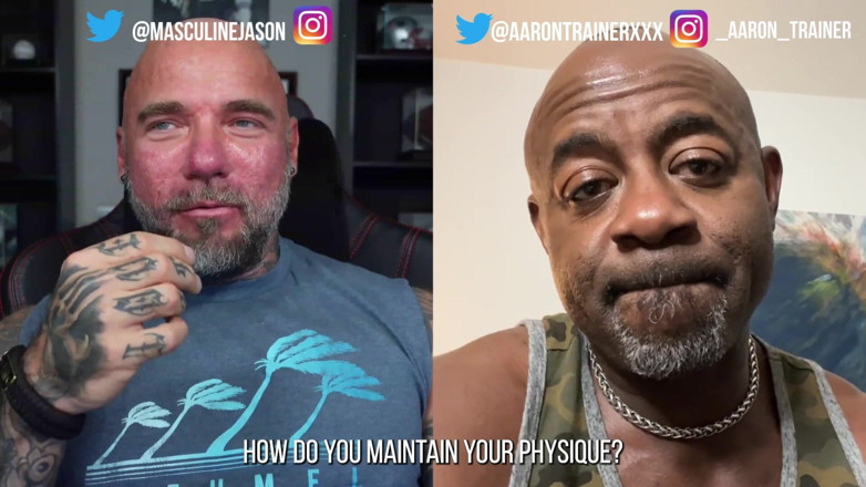 Raw and Uncensored with Masculine Jason: Pornoster bekentenissen - Aaron Trainer (aflevering 16)
