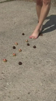 Crushing Girl Outdoor Chocolate Soles