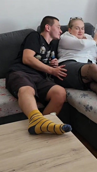 Amateur Koppel Seks - Hete Vrouw Verrast Me in Sexy Lingerie Na Het Werk