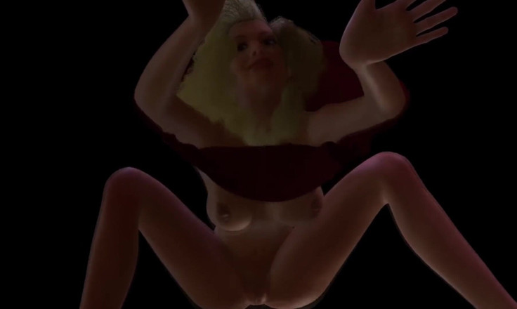 Wraith ward: Galen blond milf strippa och knulla POV