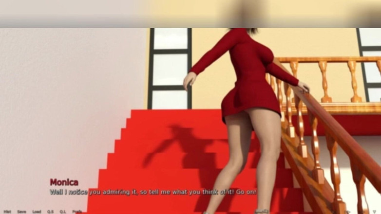 3DXXXTEEN2 Cartoon: Jedna milfka, dvě holky. 3D porno kreslený sex