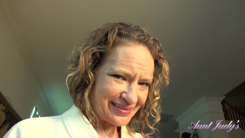 Aunt Judy's: Your Naughty Stepaunt Tia Knows You've Been Watching MILF Porn -...