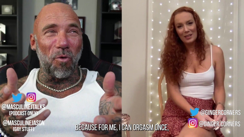 Raw and Uncensored with Masculine Jason: Porn Star Confessions - Ginger Corners (episod 75)