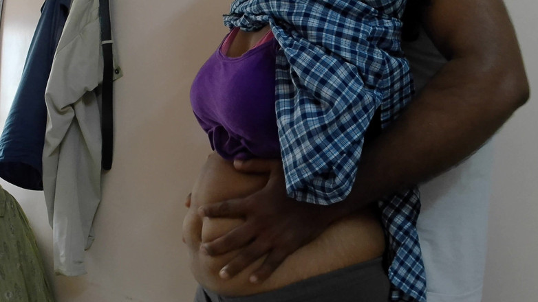 Magilmathi: Tamil Step Stepfather with College Girl