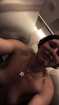 MistressWriggler: Stripping naked at the airport before pissing on my phone
