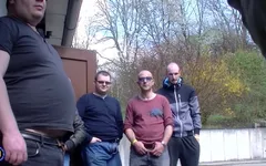 Madrastra alemana teniendo un gang bang