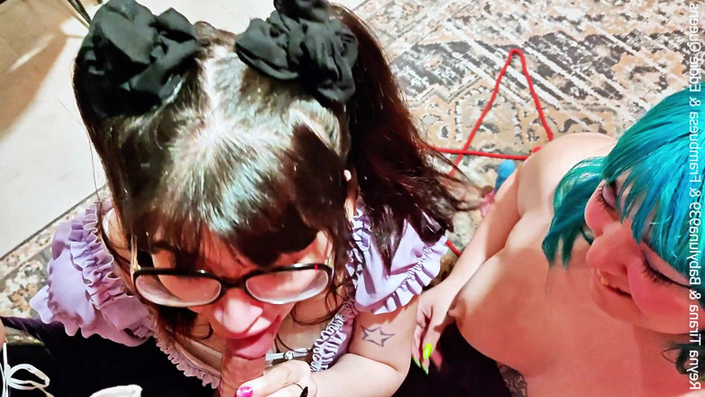 Babyluna939: 3 Witches (one of Them Pregnant) Use a Virgin Nerd to...