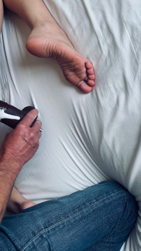 He Fucks Me with Black Cum in My Pussy, Squirts on My Ass and Finishes with a Dildo