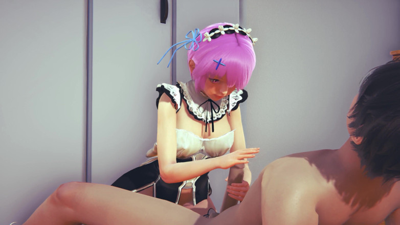 Waifu club 3D: Рам тре член свого господаря, поки він не кінчить