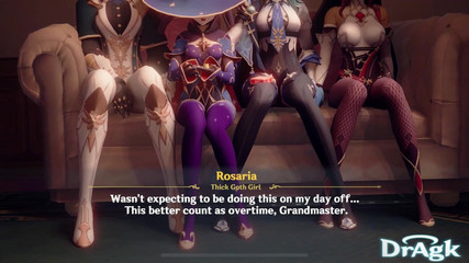 DrAgk: 겐신 임팩트 모음집 2월 후타오 알렉치노 X 시그노라 모텔 회의 난교