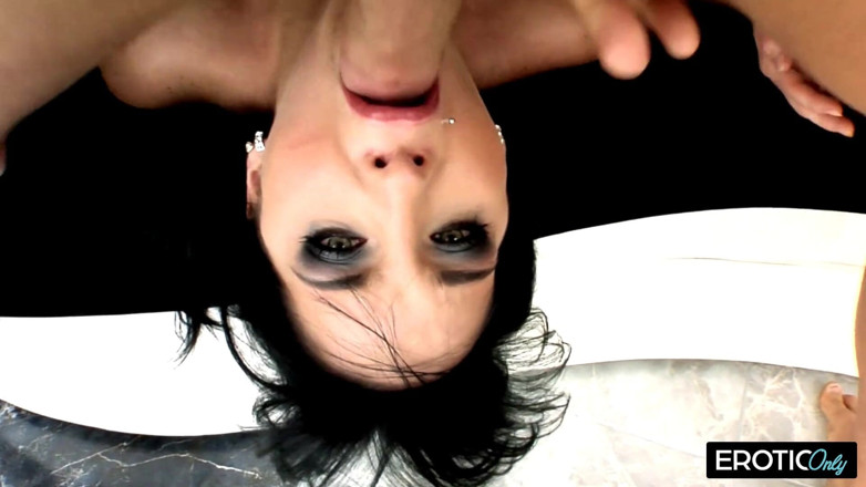 Xxxlover: Brunette Takes Two Cocks in Hardcore Anal Play