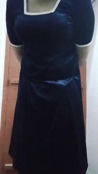 Crossdresser Gay India Berasa miang dalam salwar biru Kurta